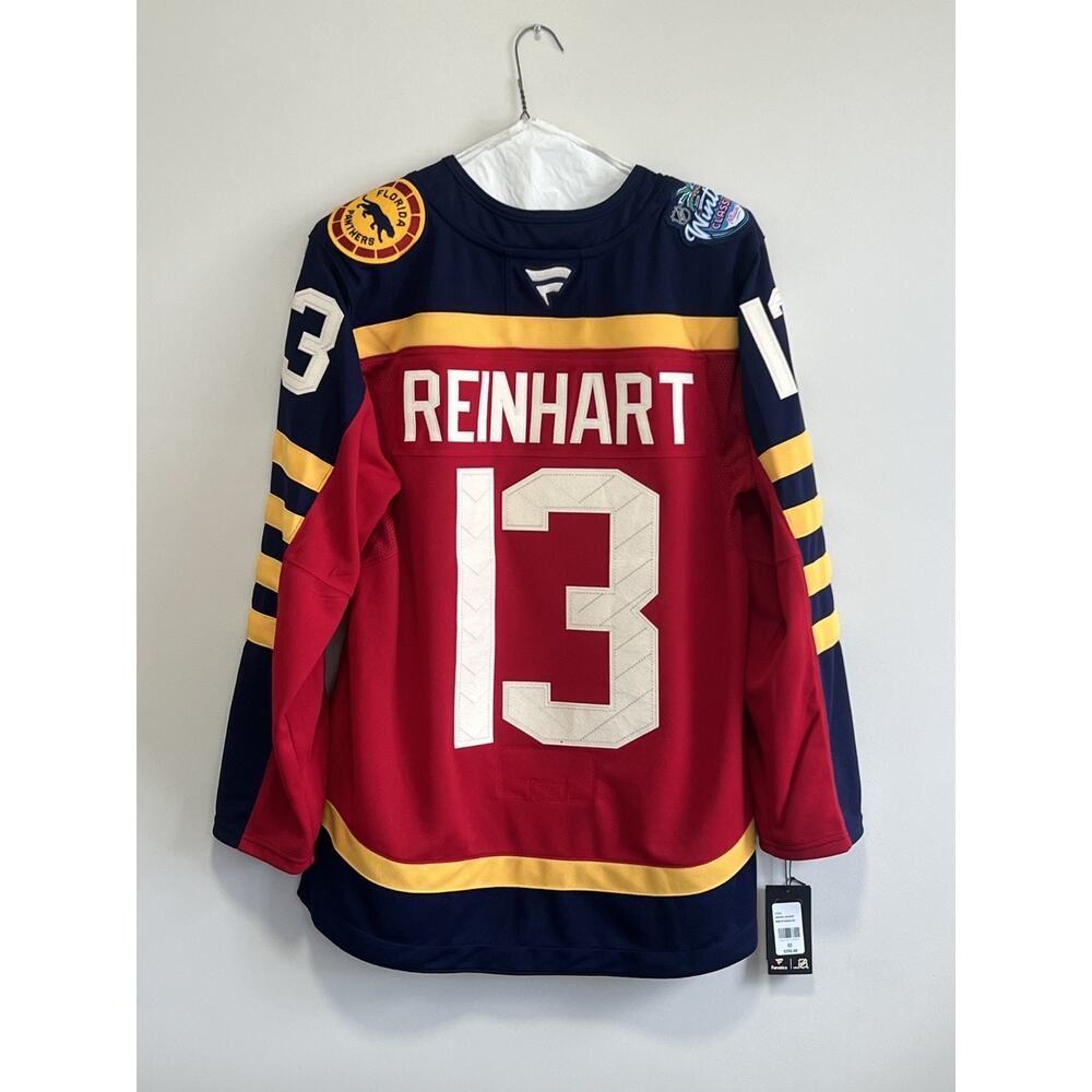FLORIDA PANTHERS 2026 NHL WINTER CLASSIC REINHART 13 AUTHENTIC JERSEY SIZE 52